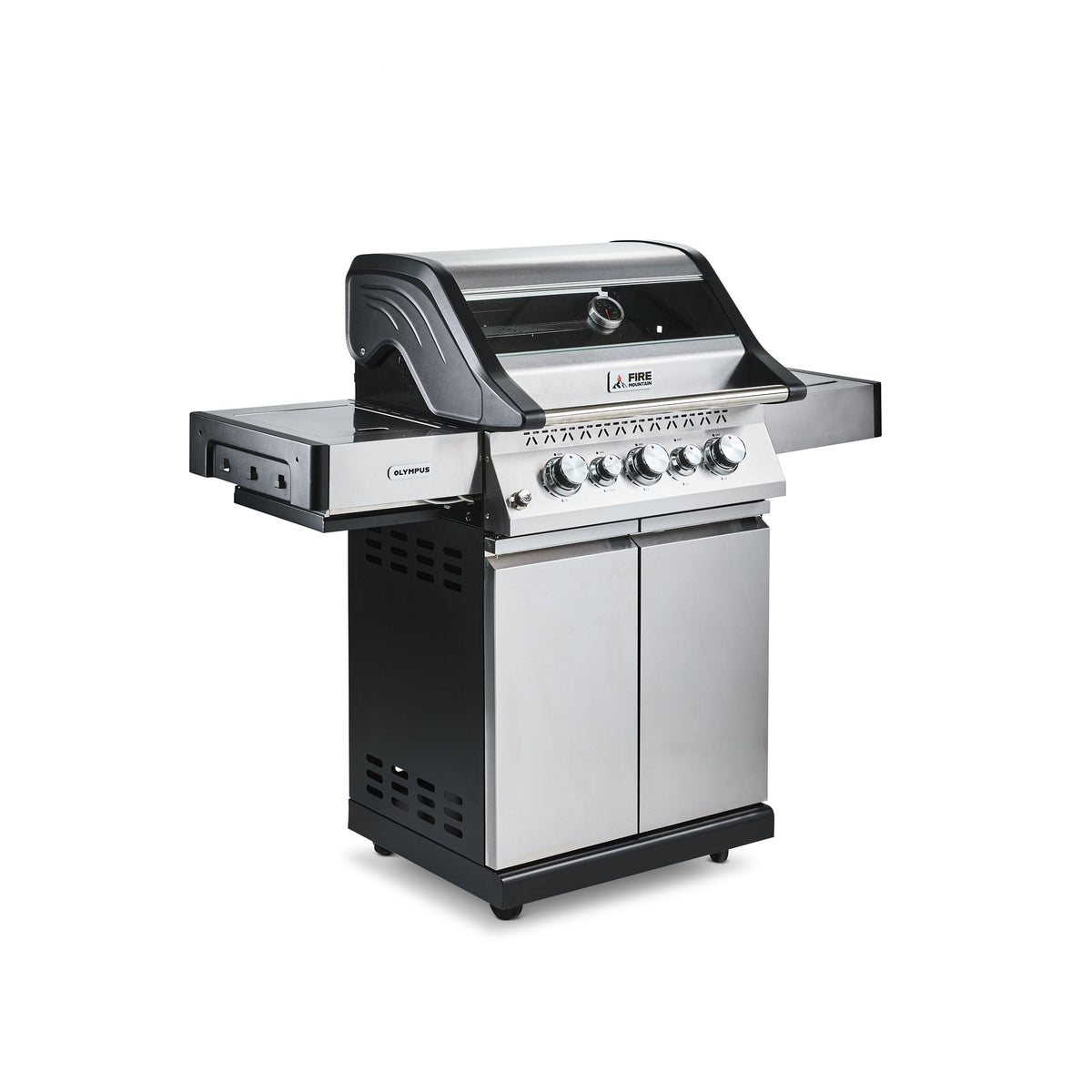 Fire Mountain Olympus Stainless Steel 5 Burner Gas BBQ (3+2)