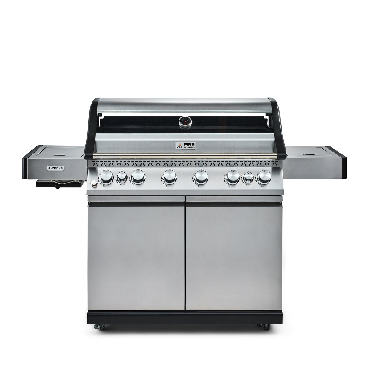 Fire Mountain Olympus Stainless Steel 8 Burner Gas BBQ (6+2)