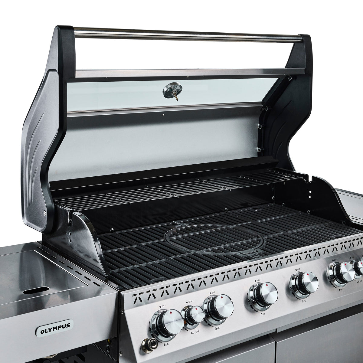 Fire Mountain Olympus Stainless Steel 8 Burner Gas BBQ (6+2)